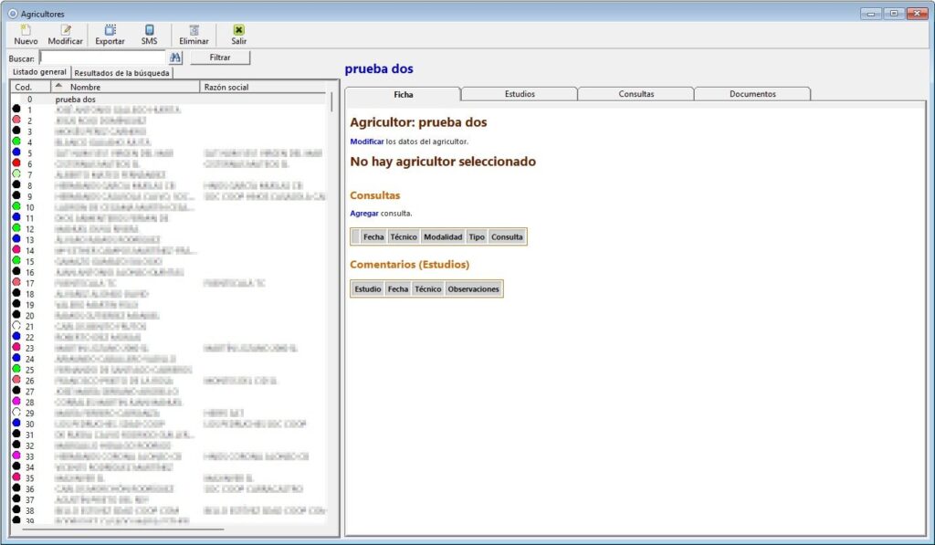 CRM screenshot